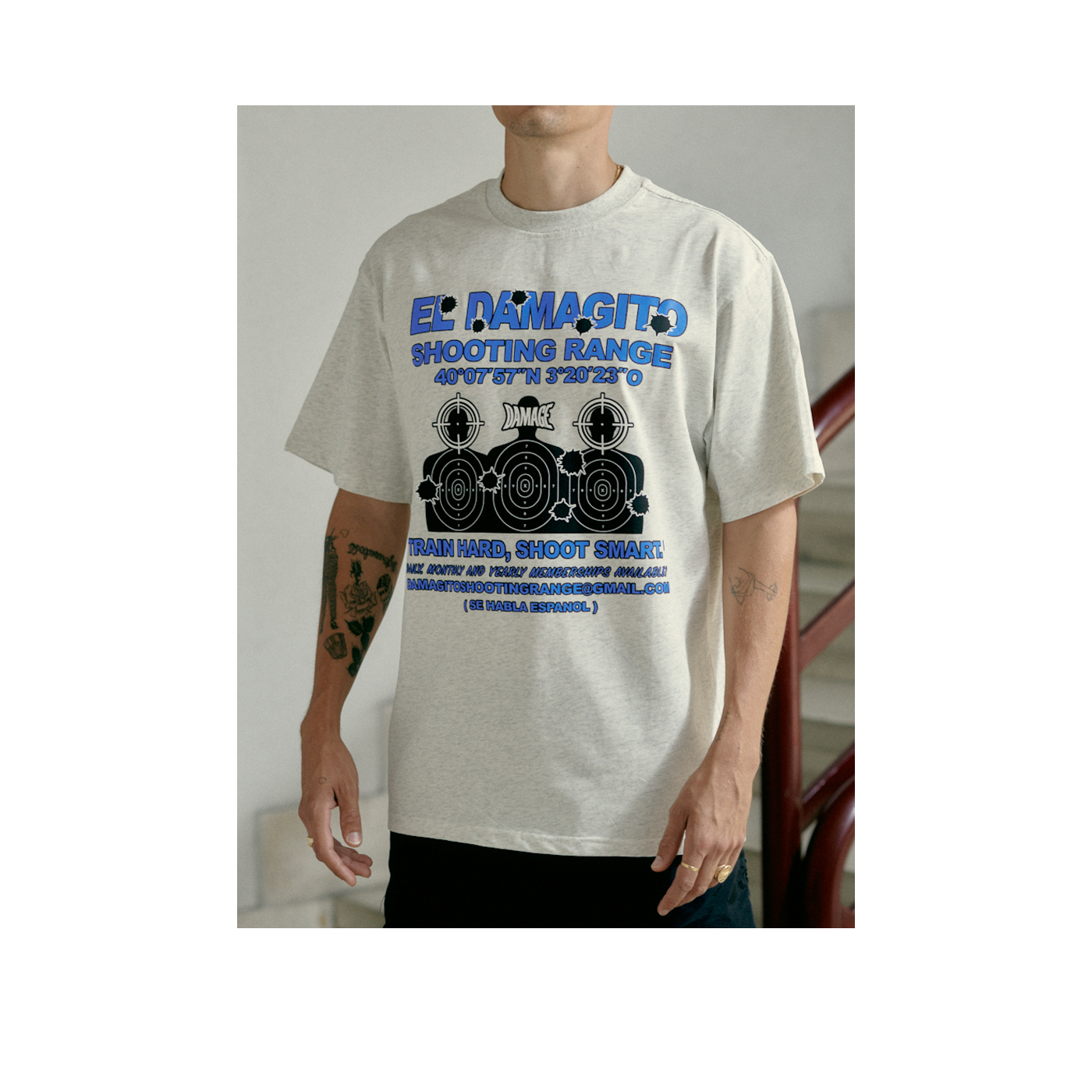 Damagito Tee Ash