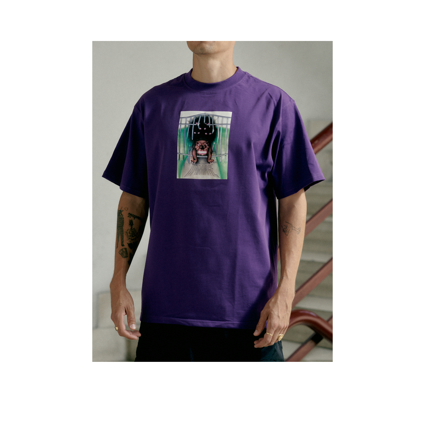 El Perro Tee Purple