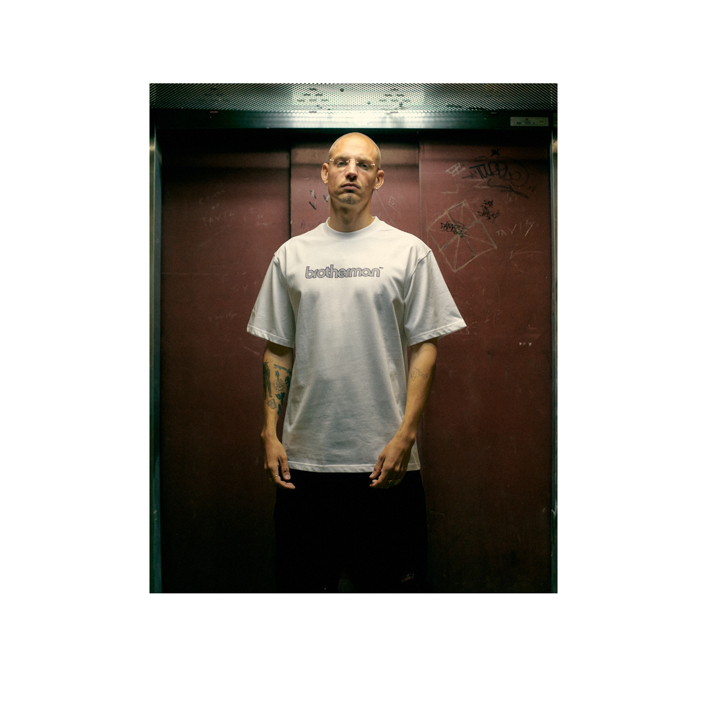Broman Tee White