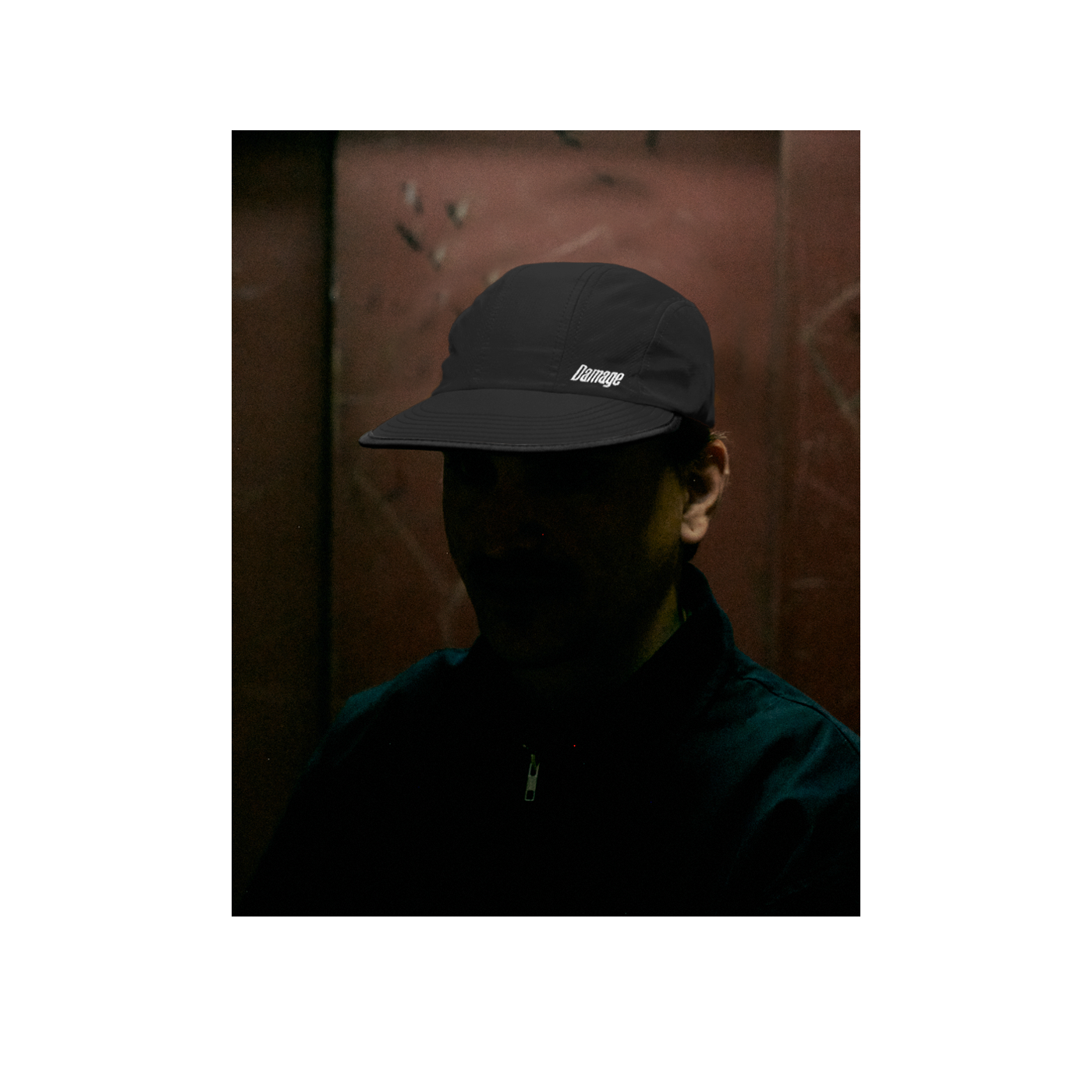 Foamie 5 Panel Cap Black