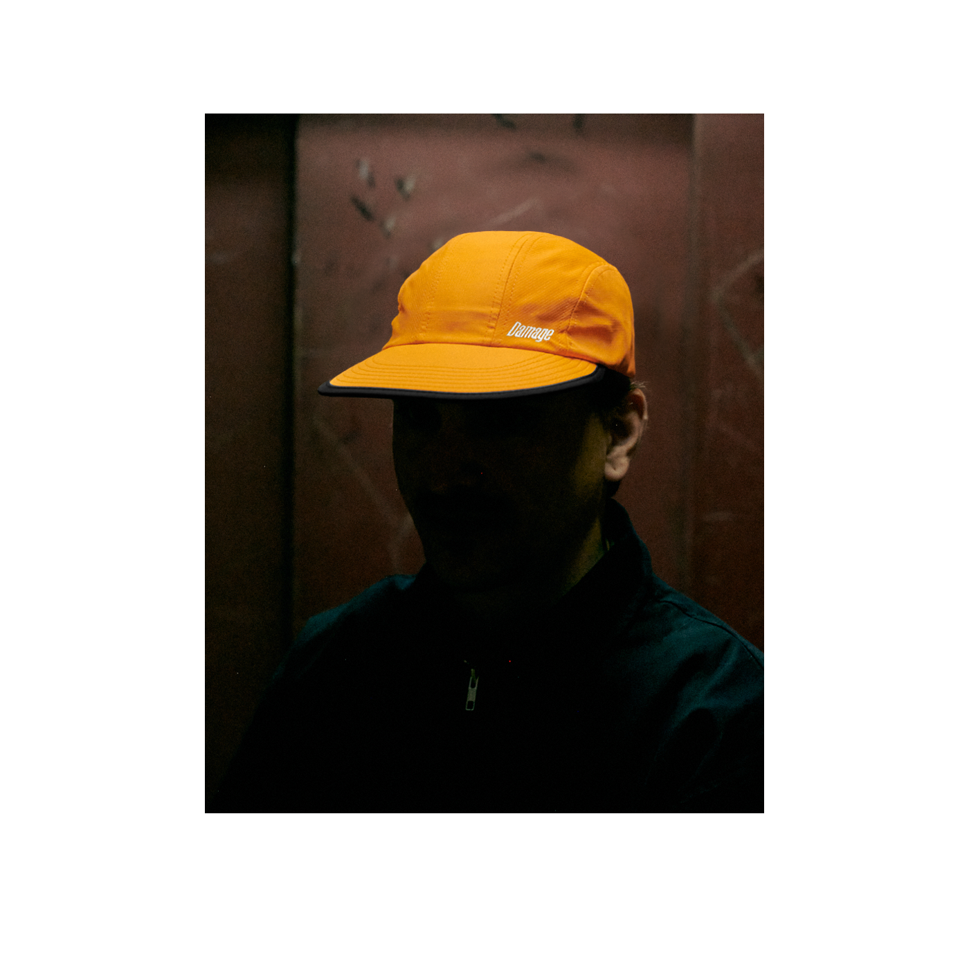 Foamie 5 Panel Cap Orange