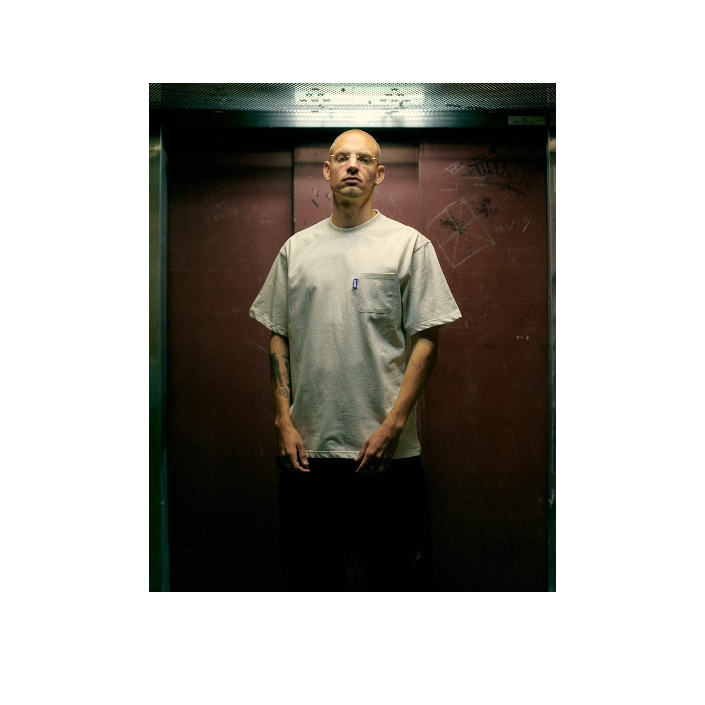 Pocket Tee Ash