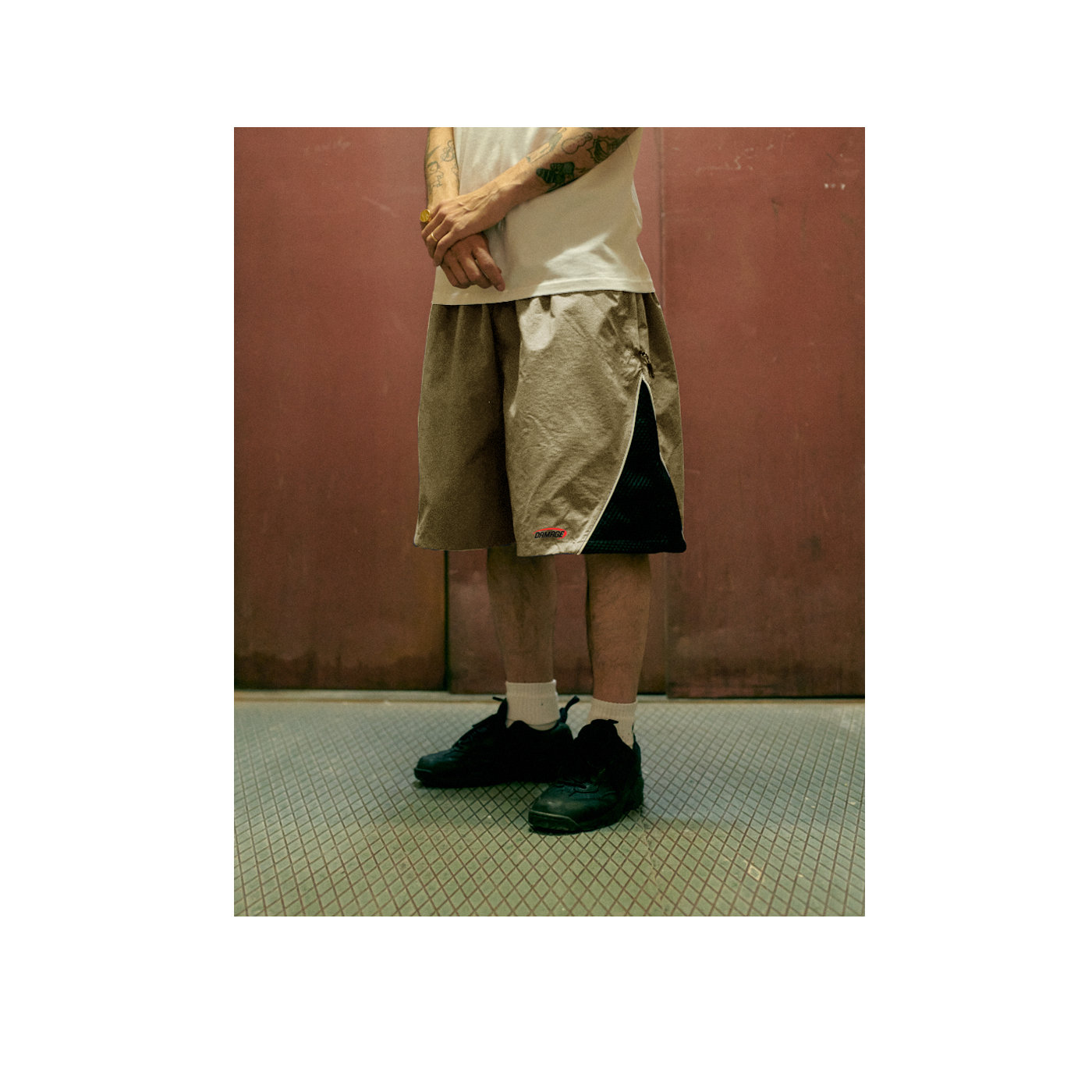 Fastrack Shorts Beige