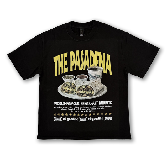 DMG  / EL GORDITO PASADENA TEE BLACK