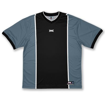 Athletics Jersey Black & Ocean Blue