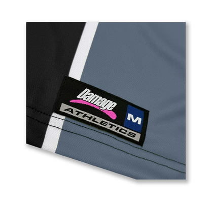 Athletics Jersey Black & Ocean Blue