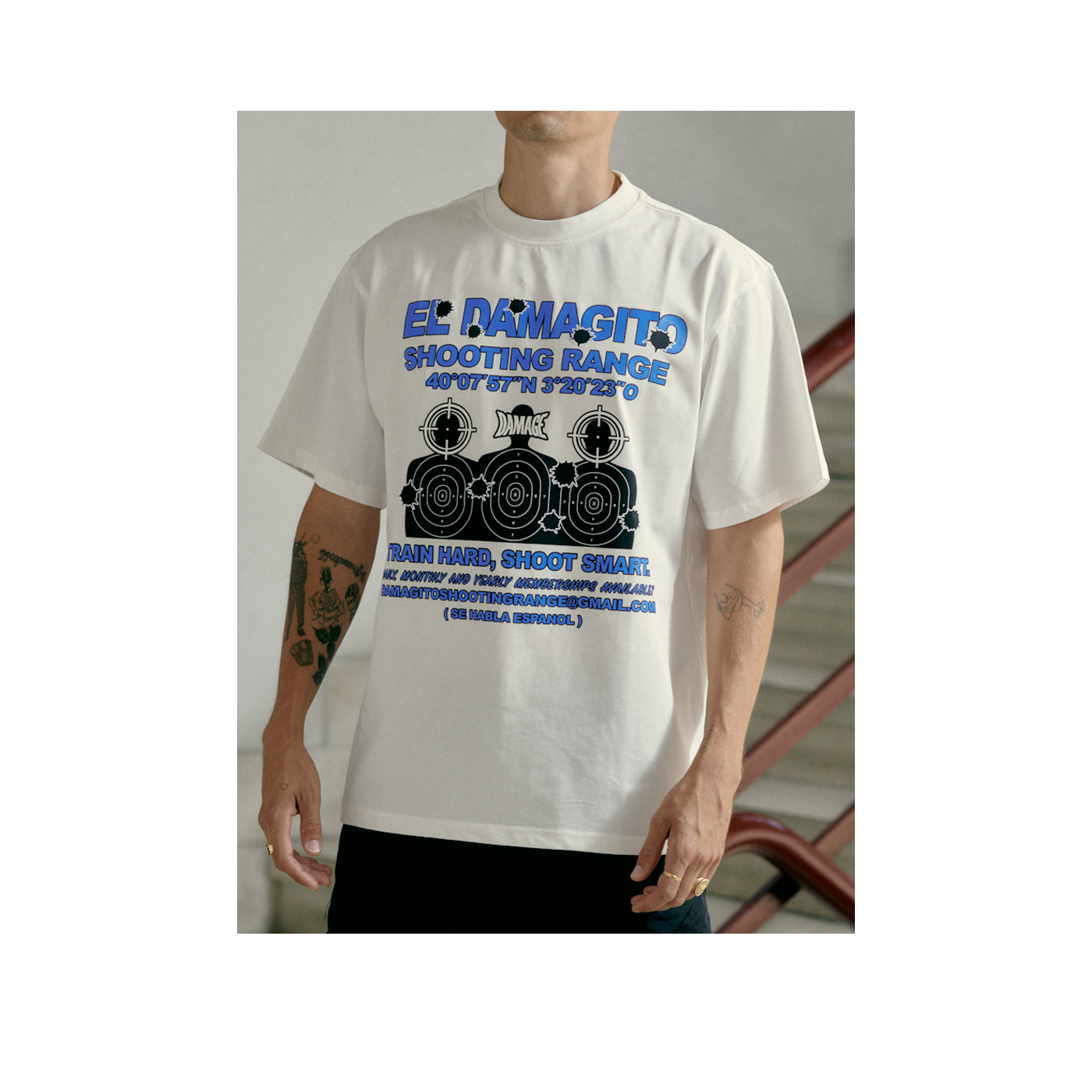 Damagito Tee White