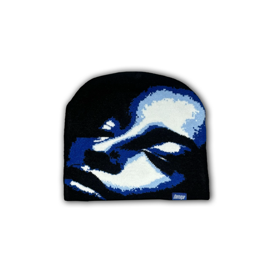 Desa Skull Cap Black & Blue