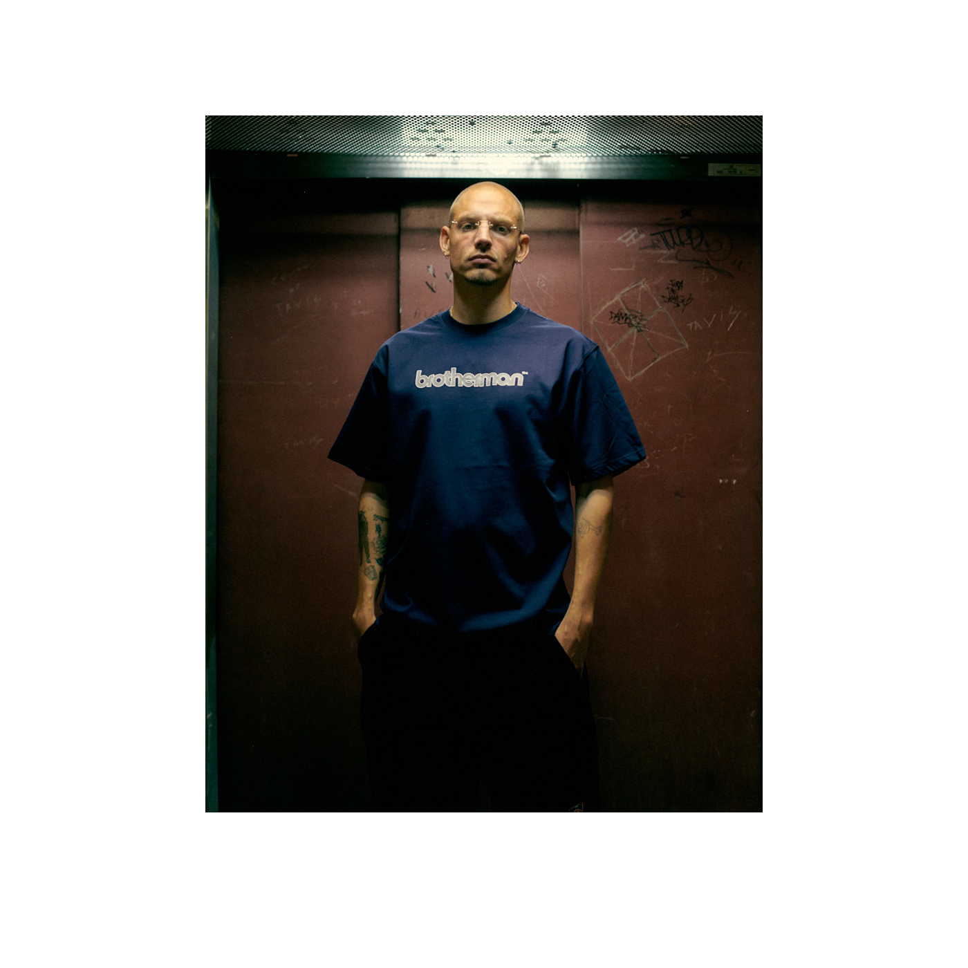 Broman Tee Navy