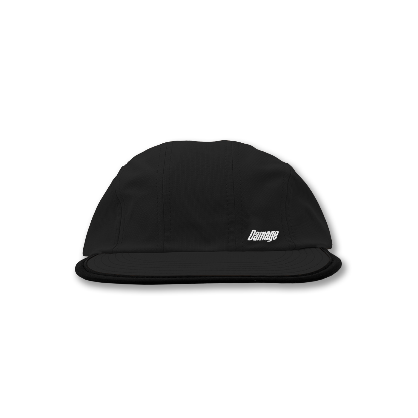 Foamie 5 Panel Cap Black