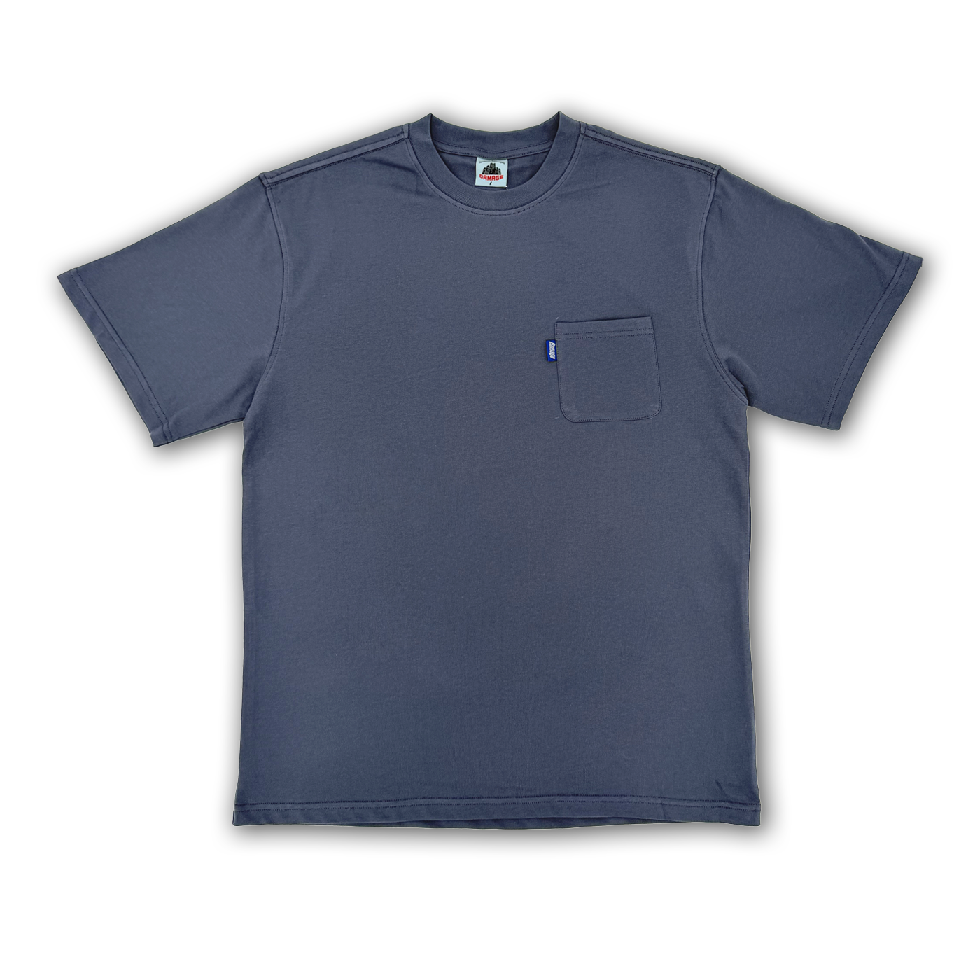 Pocket Tee Steel Blue