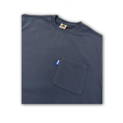 Pocket Tee Steel Blue
